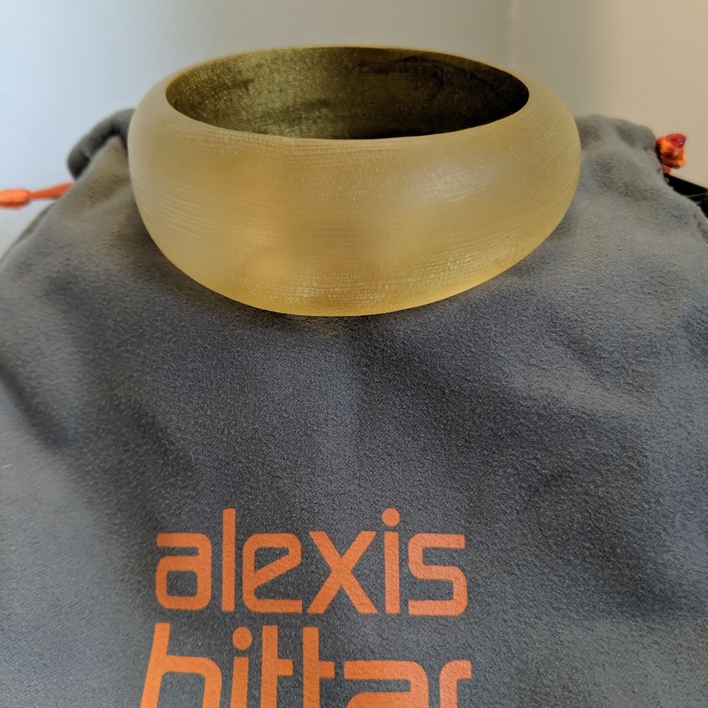 Alexis Bittar large tapered bangle